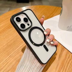 3 in 1 Shockproof MagSafe Case | Screen Protector | Privacy Protector