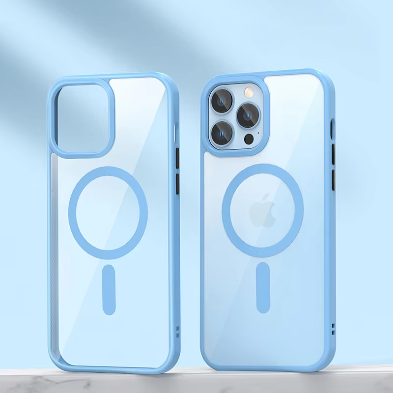 3 in 1 Shockproof MagSafe Case | Screen Protector | Privacy Protector