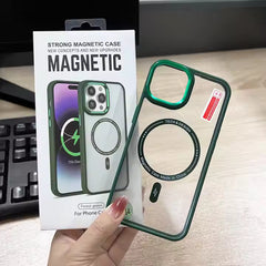 For iPhone 14 15 16 Series Shockproof MagSafe Case Slim And Durable