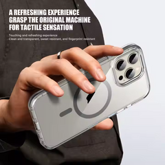 3 in 1 Shockproof MagSafe Case | Screen Protector | Privacy Protector